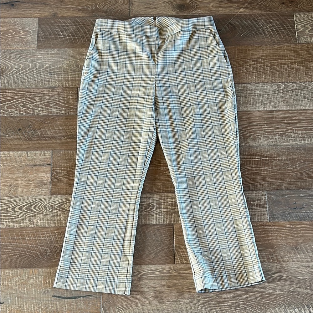 Cabi Tribute Plaid Trousers - Picture 2 of 8
